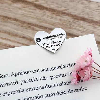 MARCA PAGINA CORAÇÃO MÃE SPOTIFY